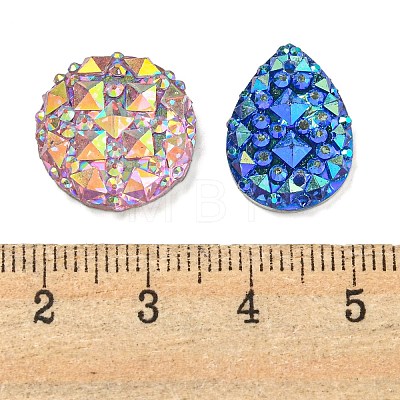 Acrylic & Resin Cabochons Jewelry Making Findings Kits FIND-XCP0002-96-1