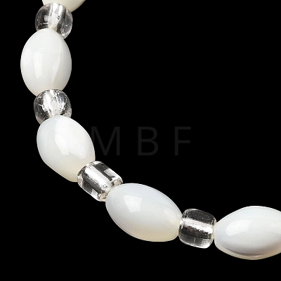 Natural Trochid Shell/Trochus Shell Beads Strands BSHE-A002-05-1