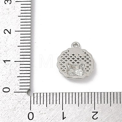 Alloy Enamel Charms PALLOY-R151-22P-1