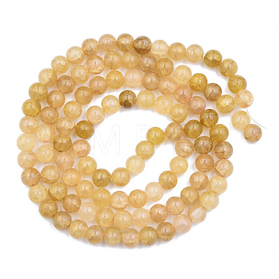 Crackle Glass Beads Strands GLAA-N046-004A-03-1
