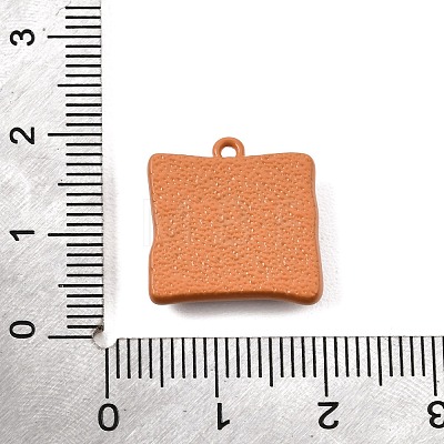 Spray Painted Alloy Pendants AL-CBAD39A-01C-1