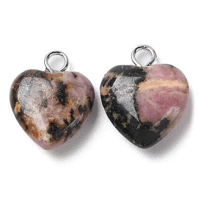 Natural Rhodonite Pendants G-E603-01P-05-1