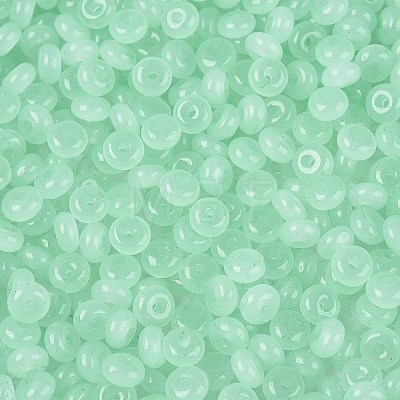 Transparent Glass Seed Beads SEED-Q041-01K-1