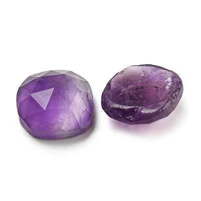 Natural Amethyst Cabochons G-M431-01F-1