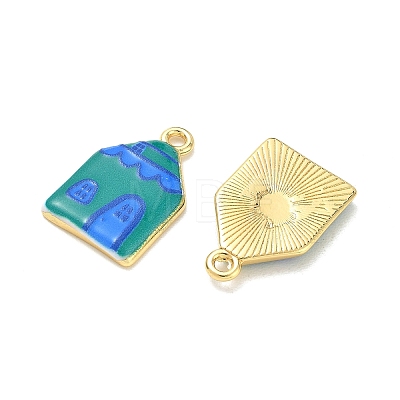 Printed Brass Pendants KK-CBAF9BC-05G-04-1