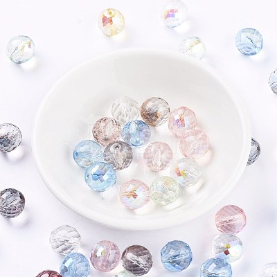 Electroplated Czech Glass Beads GLAA-I045-13A-1