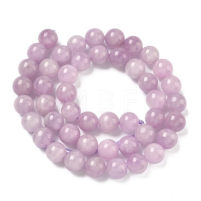 Natural Kunzite Beads Strands G-H313-01B-8mm-1