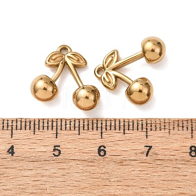 304 Stainless Steel Charms STAS-Z176-01G-06-1