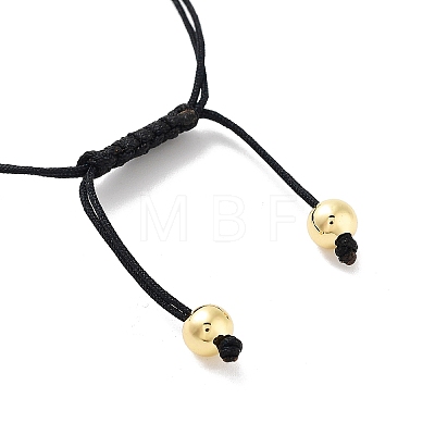 Handmade Lampwork Heart Bracelets BJEW-Q338-01G-1