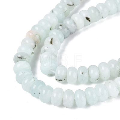 Natural White Jade Beads Strands G-Q613-01F-17-1