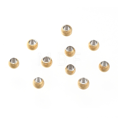 304 Stainless Steel Spacer Beads X-STAS-L222-42A-G-1