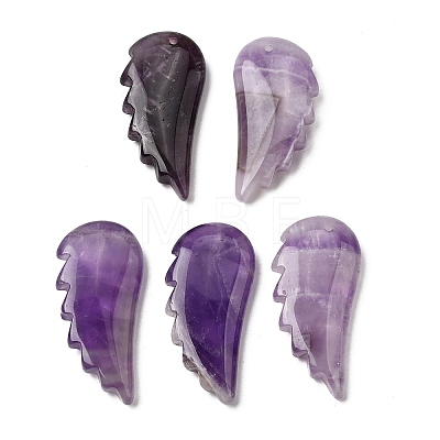 Natural Amethyst Pendants G-F820-01F-1