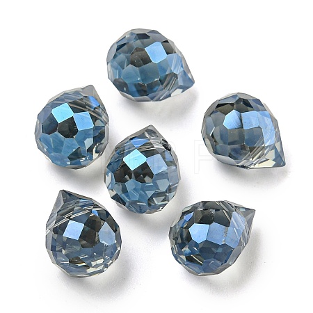 Electroplated Glass Beads EGLA-K062-01A-HR01-1