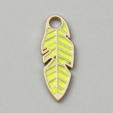 Alloy Enamel Pendants LS-ENAM-WH0061-61G-1