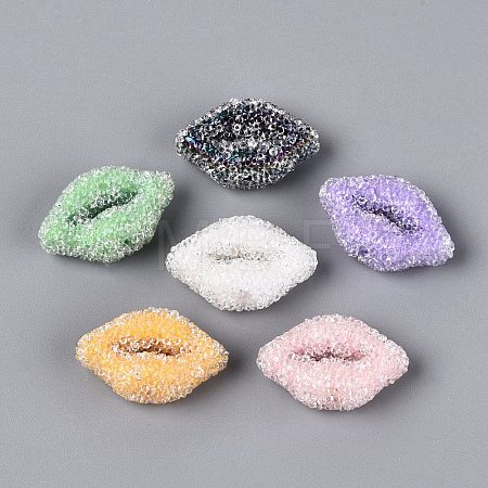 Opaque Acrylic Beads OACR-Q201-02-1
