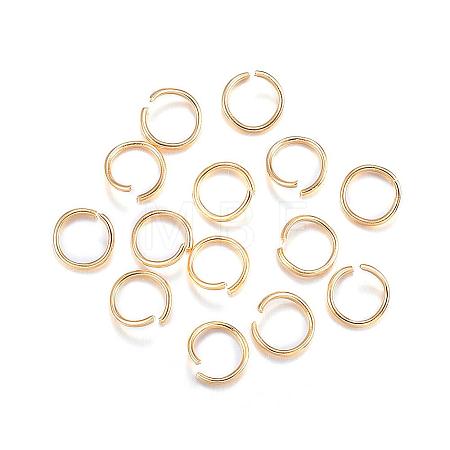 304 Stainless Steel Open Jump Rings STAS-F084-21G-1