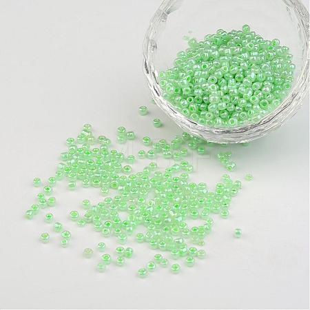 8/0 Ceylon Round Glass Seed Beads X-SEED-A011-3mm-144-1