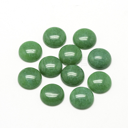 Natural White Jade Cabochons X-G-R416-12mm-08-1