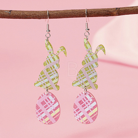 Easter Acrylic Dangle Earrings FS-WG6CF42-07-1