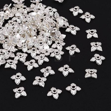 Tibetan Style Bead Caps X-TIBEB-Q018-S-LF-1
