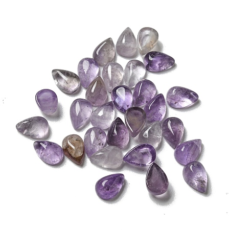 Natural Amethyst Cabochons G-Q173-02A-01-1