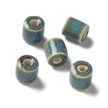 Handmade Porcelain Beads X1-PORC-L080-I05-1