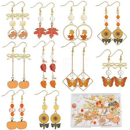 Thanksgiving Day Earring Making Kit DIY-SC0021-84-1