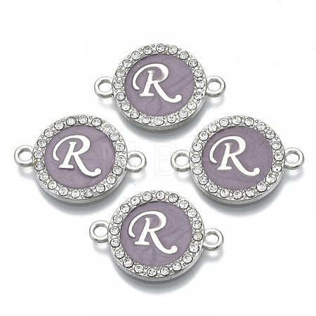 Alloy Enamel Links Connectors ENAM-TAC0003-01S-01R-1