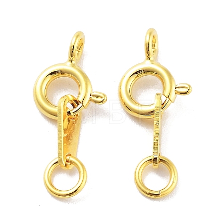 925 Sterling Silver Spring Ring Clasps LS-STER-H111-06G-1