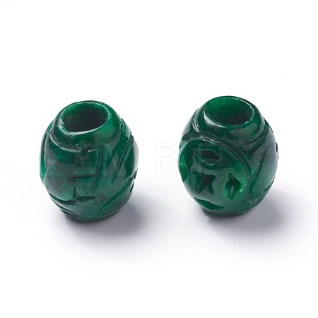 Natural Myanmar Jade/Burmese Jade Beads G-L495-07B-1
