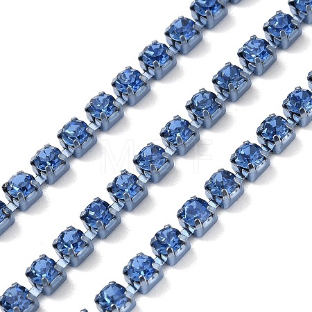 Iron Rhinestone Cup Chains CH-A008-01C-1