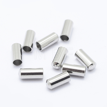Tarnish Resistant 304 Stainless Steel Cord Ends STAS-I097-072B-1