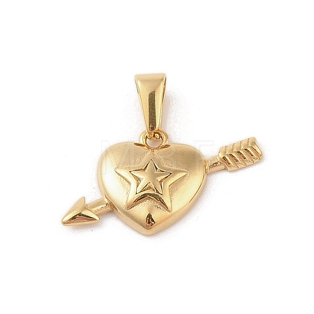 PVD Vacuum Plating 304 Stainless Steel Pendants STAS-R232-09G-1