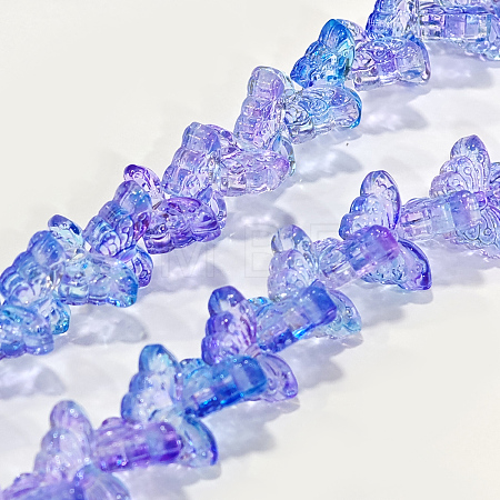 Transparent Glass Beads Strand GLAA-K002-02H-1