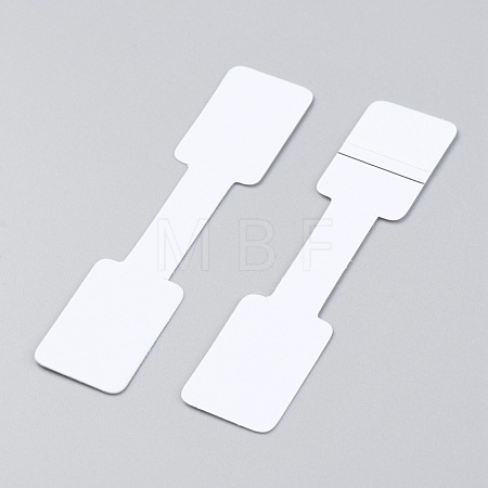 Paper Jewelry Display Price Label Cards X-CDIS-H004-02A-1