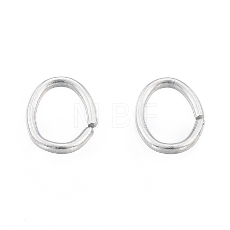 Non-Tarnish 304 Stainless Steel Open Jump Rings STAS-N092-172B-01P-1