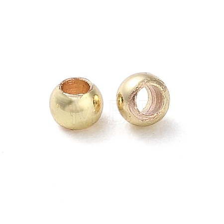 Rack Plating Brass Spacer Beads KKB-I709-03A-G01-1