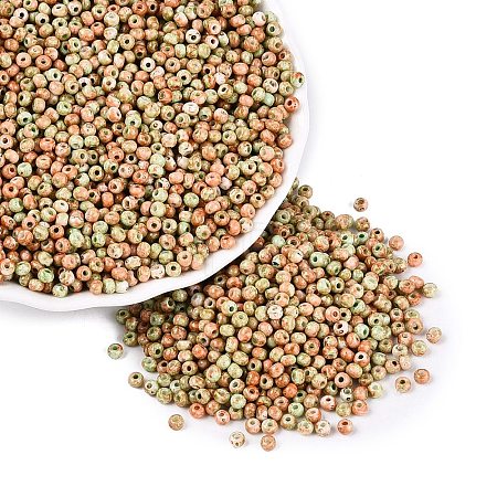 Picasso Glass Seed Beads GL-N001-01B-07-1