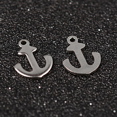 Non-Tarnish Anchor 304 Stainless Steel Charms LS-X-STAS-M249-01-1