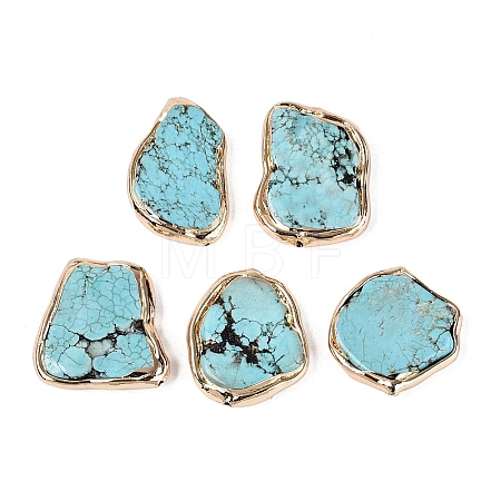 Dyed Natural Howlite Beads G-Q606-04A-01-1