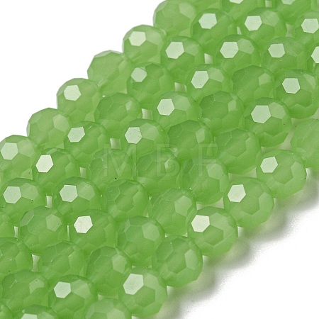 Imitation Jade Glass Beads Stands EGLA-A035-J6mm-D01-1