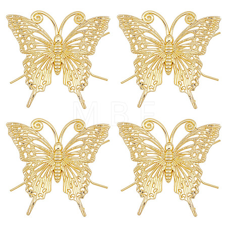 4Pcs Alloy Display Decoration DJEW-FG0001-45-1