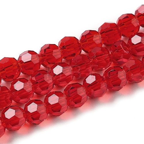 Transparent Glass Beads EGLA-A035-T6mm-D07-1