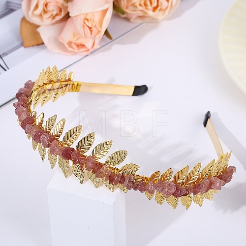 Gemstone Hair Bands PW-WG137AD-06-1