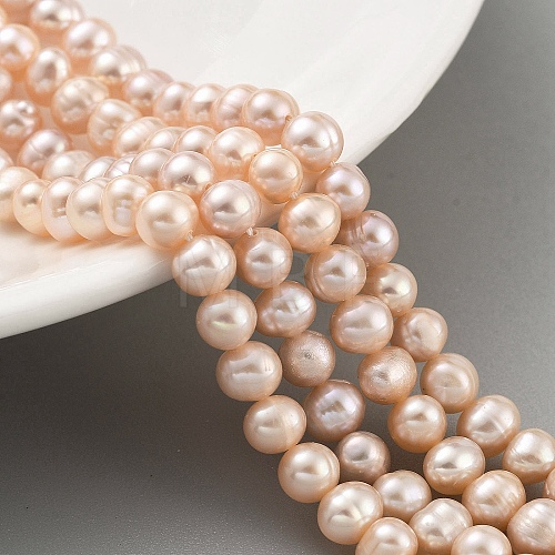 Natural Cultured Freshwater Pearl Beads Strands PEAR-C003-13A-1