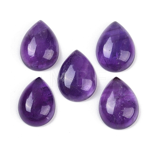 Natural Amethyst Cabochons G-H094-01A-11A-1