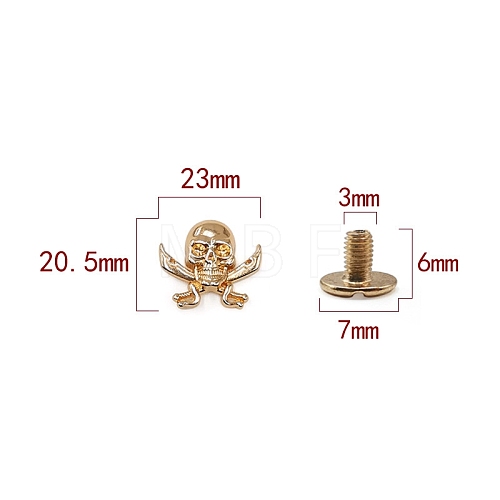 Zinc Alloy Decorative Buttons PW-WG6A501-37-1