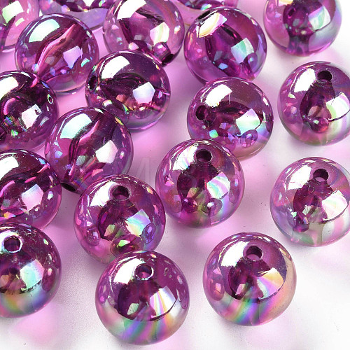 Transparent Acrylic Beads MACR-S370-B20-743-1