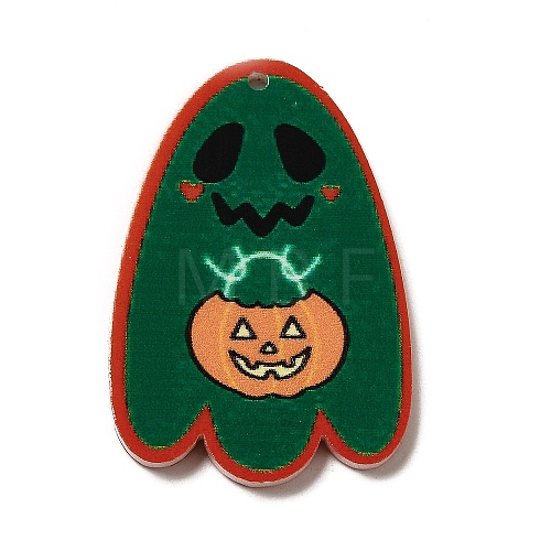 Halloween Acrylic Pendants OACR-H041-02B-01-1