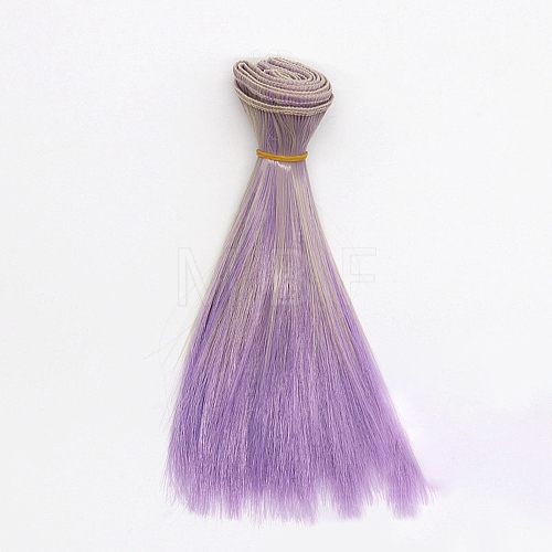 High Temperature Fiber Long Straight Ombre Hairstyle Doll Wig Hair DOLL-PW0001-029-21-1